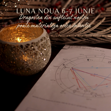 Lună Nouă în Gemeni 6 Iunie 2024