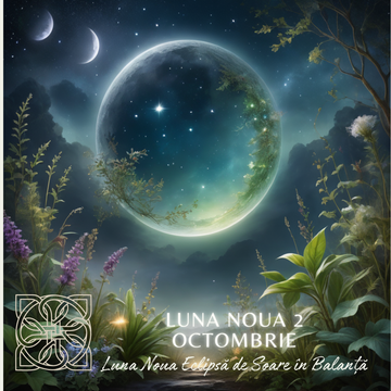 Luna Nouă și Eclipsa de Soare în Balanță: Poarta Energetică a Transformării și Alinierii cu Destinul
