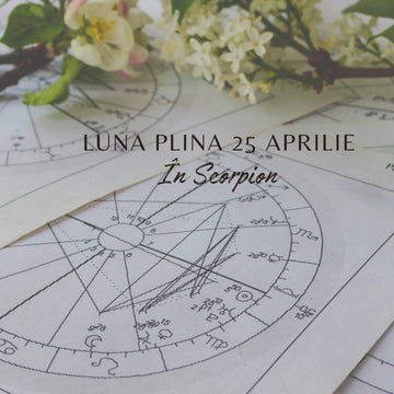 LUNA PLINA IN SCORPION DIN 25 APRILIE