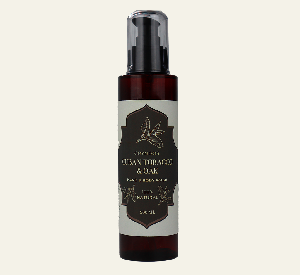 Hand & Body Wash Cuban Tobacco & Oak