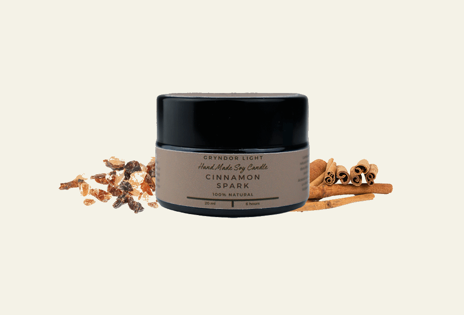 Lumanare Parfumata Cinnamon Spark Aromatherapy
